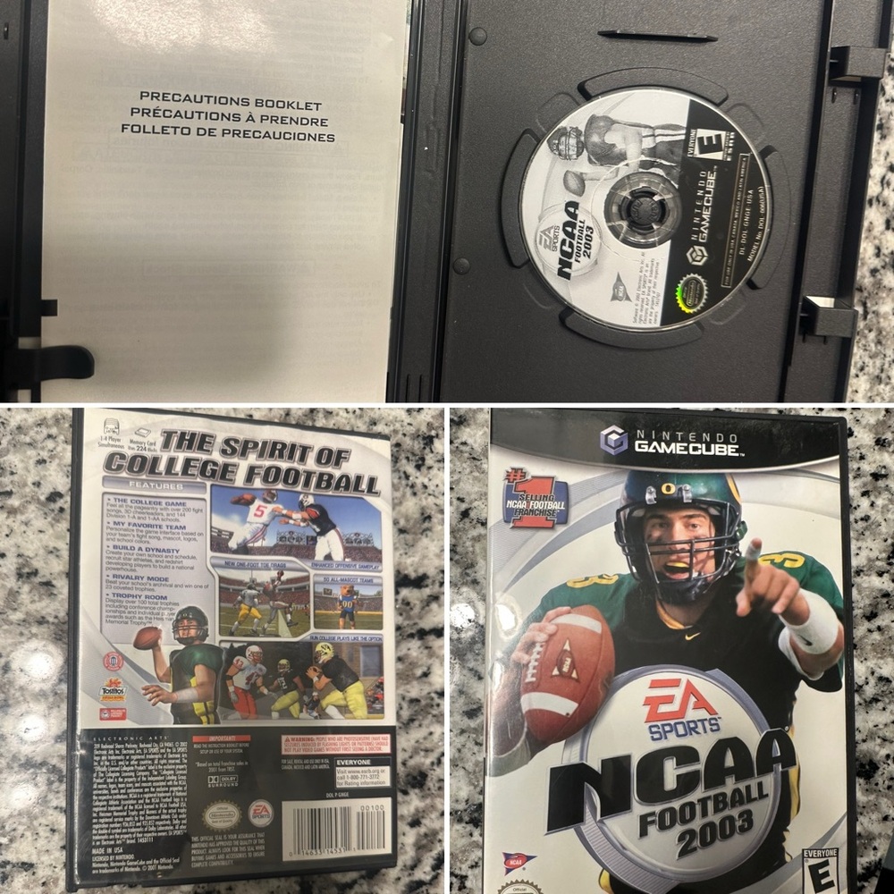 NCAA Football 2003 - Nintendo GameCube